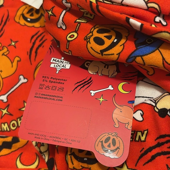 Main And Local Halloween Women’s Pajama Pants - Picture 3 of 7
